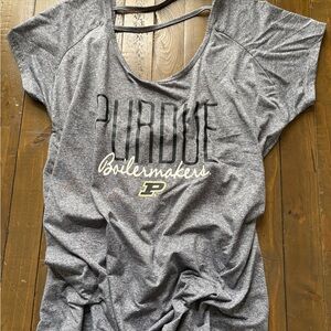 Rivalry Threads Women's Gray Purdue Top